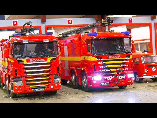 TOP OF RC FIRE TRUCKS & MORE 2016-2019 Vol.6!! RC RESCUE, RC AMBULANCE, FIREFIGHTERS!!