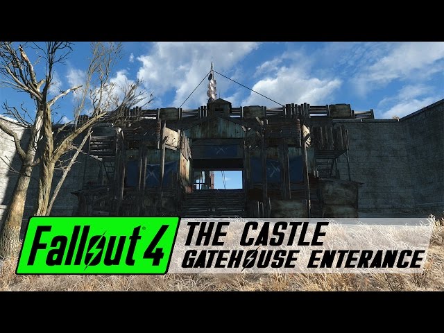Fallout 4 Settlement Build - The Castle Gatehouse