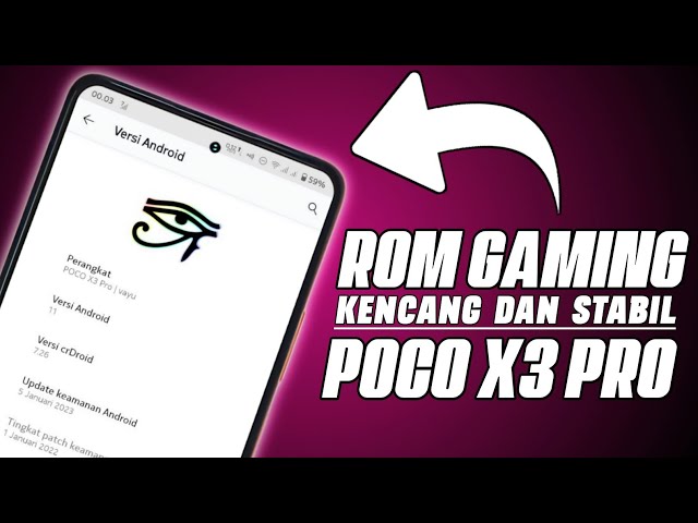 Custom Rom Yang satu ini Selalu bagus - CrDroid 7.26 Smooth nya kebangetan 😍 Gaming Rom Poco X3 Pro.