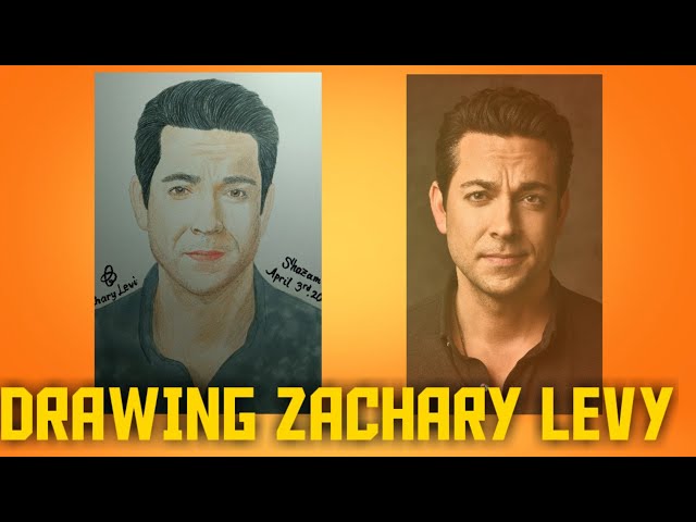 Drawing Shazam: Zachary Levi