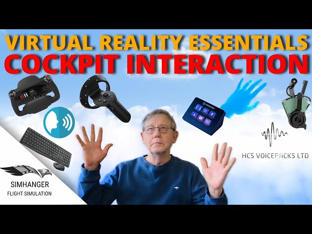 COCKPIT INTERACTION | ESSENTIAL VR Part 4 | Different ways to interact in your 3D environment