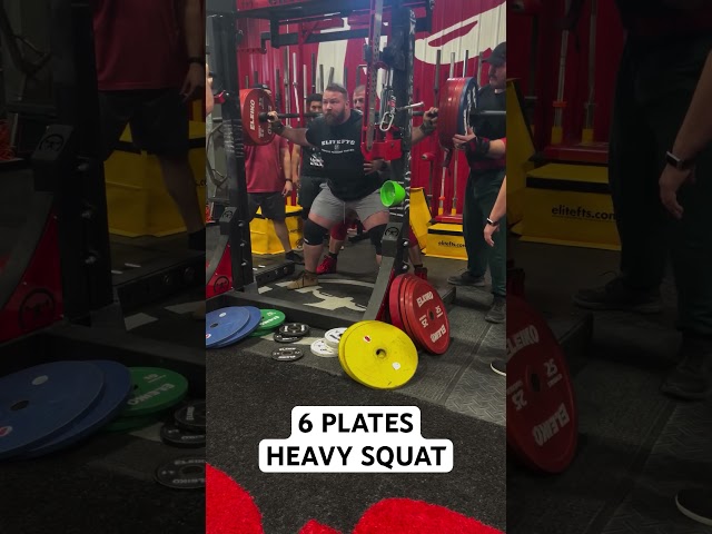 HEAVY SQUAT | WILD LIFT ATTEMPT #squat #gym