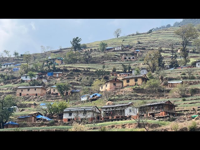 Visiting Beautiful Nepali Mountain Village || Rural Village Life in Barekot || IamSuman
