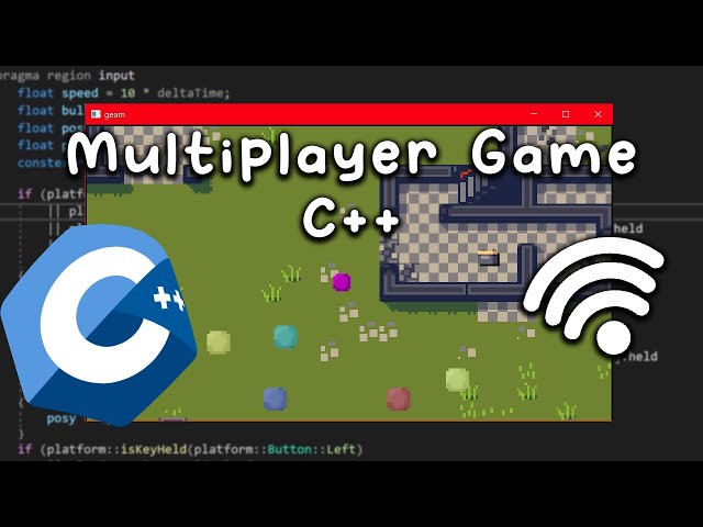 I made a multiplayer game in C++ from scratch using enet