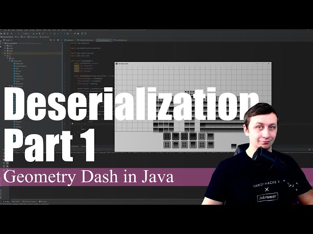 Deserialization Part 1 | Coding Geometry Dash in Java #15