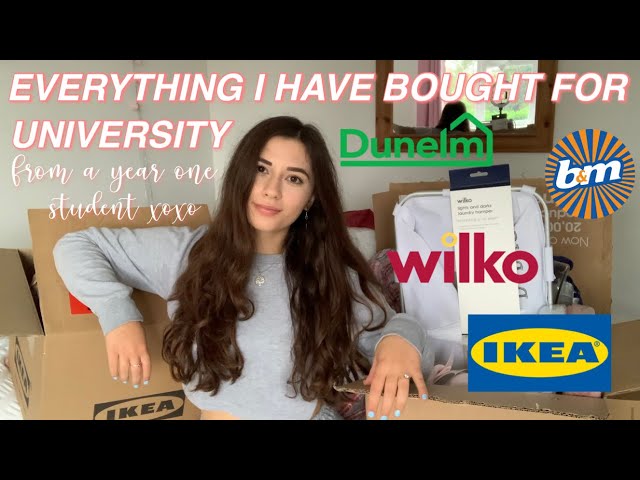 EVERYTHING I have bought for University (as a Year 1 student) || a massive Uni haul!!