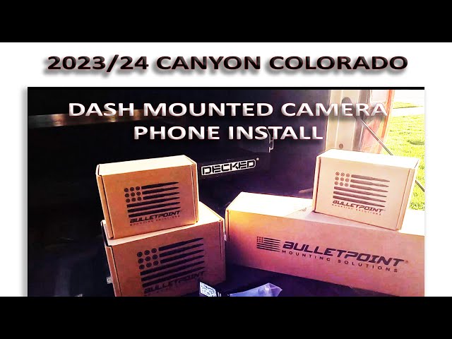 2023 2024 CANYON/COLORADO HAVE DASH MOUNT NOW!