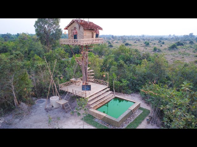 Building Tunnel Bamboo Modern Swimming Pools [Part II]