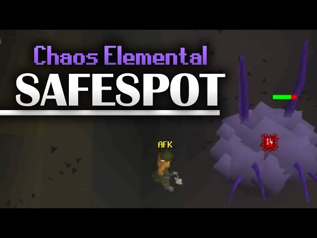Chaos Elemental Safespot Guide (No Movement Needed!)