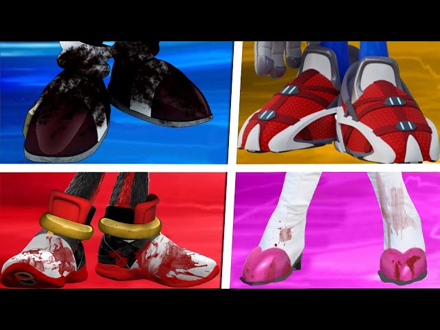 Sonic The Hedgehog Movie Choose Your Favourite Shoes (SONIC VS DARK SONIC EXE SHADOW ROUGE)