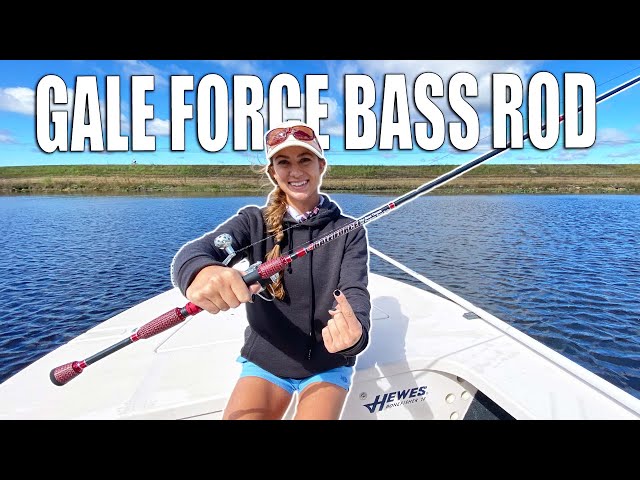 THE BASS THUMB - Gale Force Bass Rod | All Purpose FRESHWATER SPINNING ROD