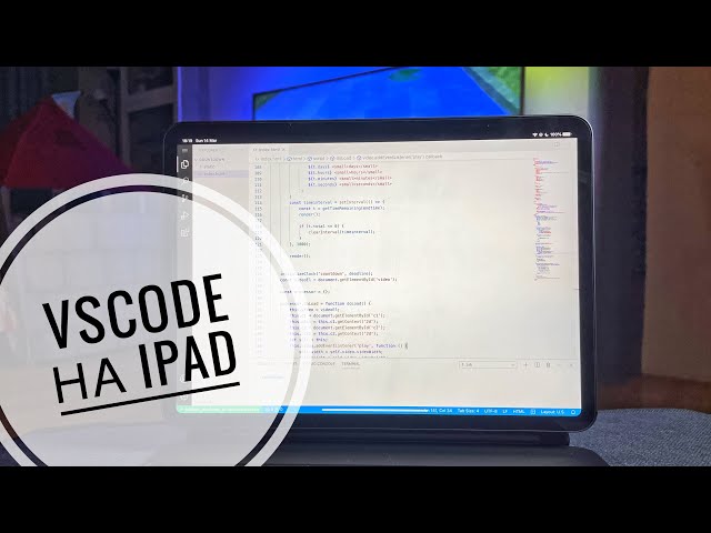 Программирование на iPad в VSCode