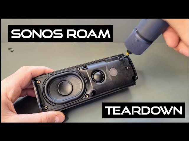 SONOS Roam Bluetooth Speaker Full Teardown