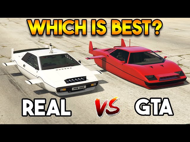 GTA 5 STROMBERG VS REAL SUBMARINE CAR (WHICH IS BEST?)