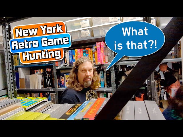 VIDEO GAME HUNTING in New York + Game Pickups!