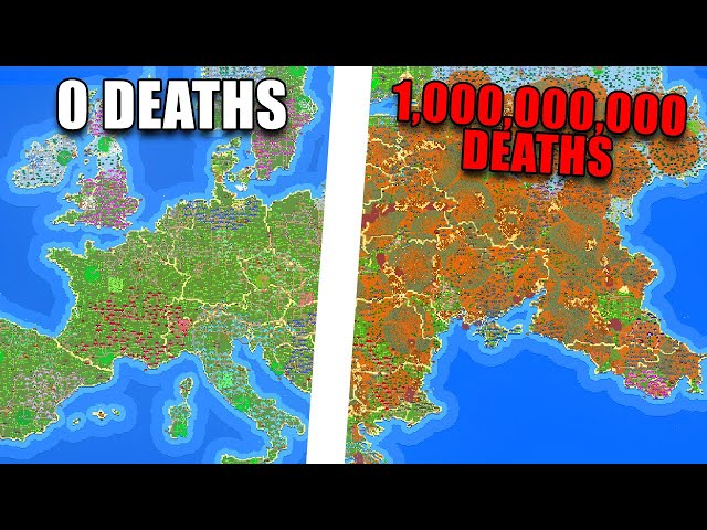 I Made Humans Fight Over Europe Until They All Died - Worldbox