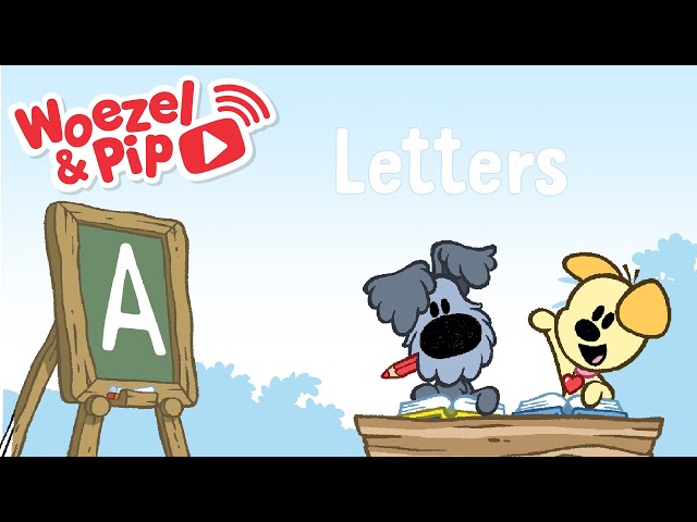 Woezel & Pip TV - Letters leren met Woezel & Pip!