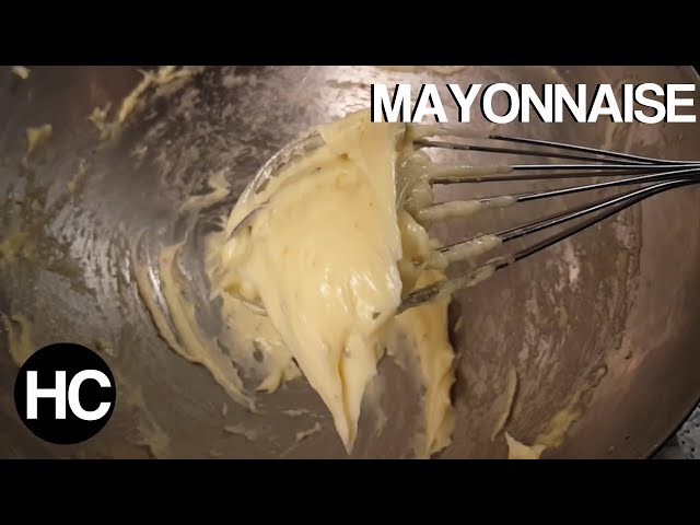 MAYONNAISE RECIPE - READY IN 1 MINUTE! Halal Chef