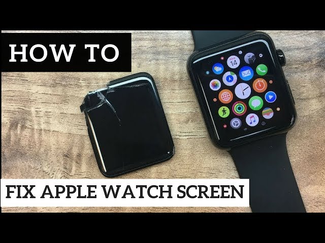 HOW TO GUIDE: Cracked Apple Watch Series 1 Gen 42mm Glass Screen Replacement Full Repair Tutorial