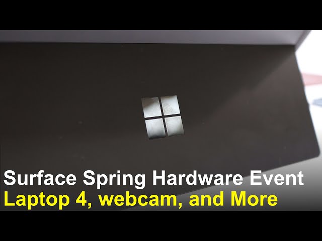Microsoft's Spring Surface Hardware Event