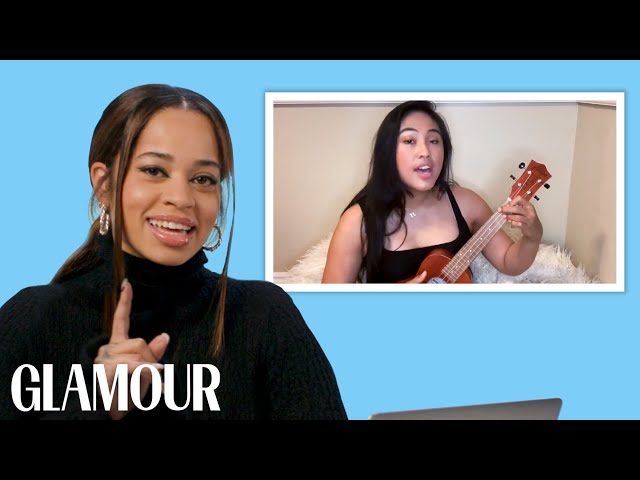 Ella Mai Watches Fan Covers on YouTube | Glamour