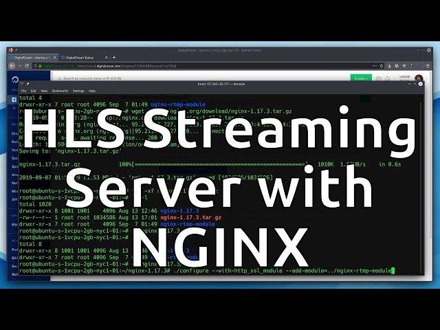 HLS Streaming Server with NGINX