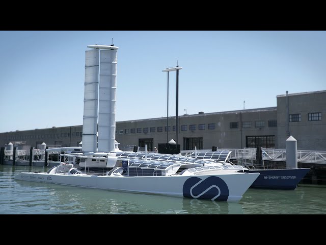 How this hydrogen-powered vessel creates its own energy
