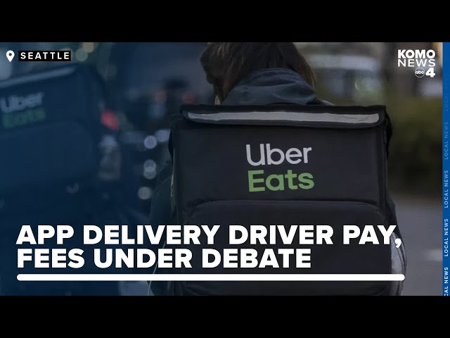 Seattle City Council debates reducing pay requirements for app-based delivery drivers