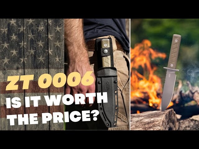 Is This American Made Survival Knife Worth The Price? - Zero Tolerance 0006 Review