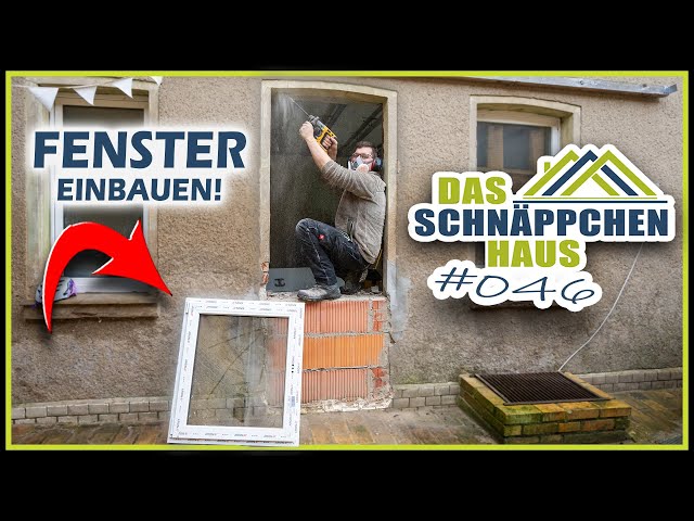 FENSTER SELBER EINBAUEN - DIY im Altbau! | SCHNÄPPCHENHAUS #46 | Home Build Solution