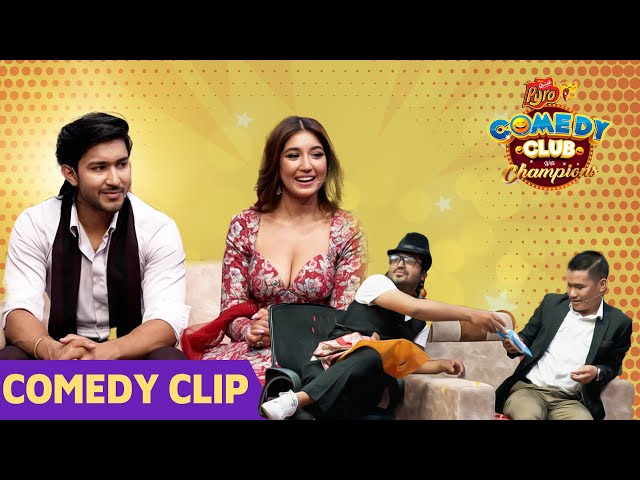 Sundar Khanal Comedy Clip | Aanchal Sharma, Ashirwad B Chhetri, KhaBaPu | COMEDY CLUB WITH CHAMPIONS