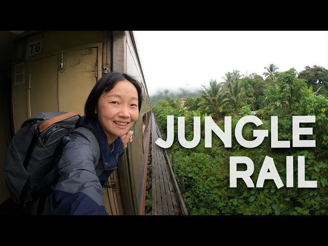 Taking the JUNGLE RAILWAY across central Malaysia (and experiencing birdnest production) 中文字幕| EP32