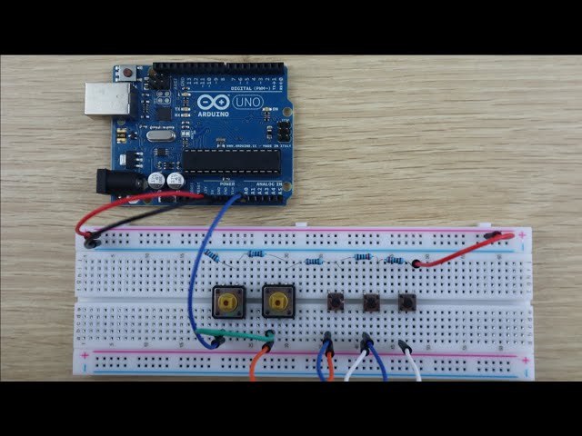 How To Connect Multiple Pushbuttons To One Arduino Input