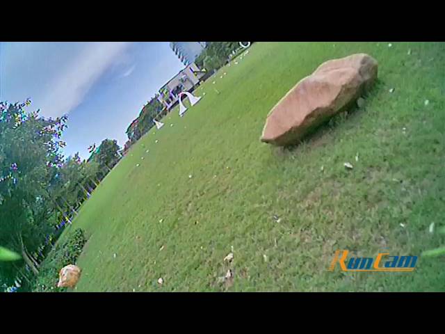RunCam Eagle - drone racing track