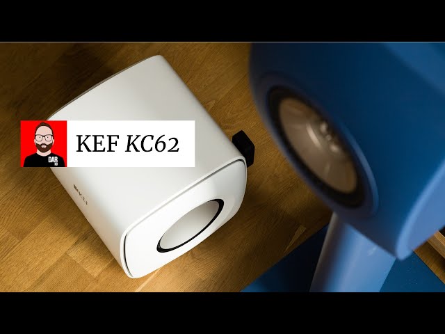My first subwoofer: KEF's KC62