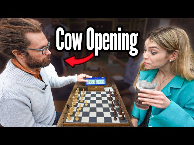 Opponent Plays THE COW OPENING In Official Chess Tournament