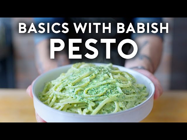 Pesto | Basics with Babish