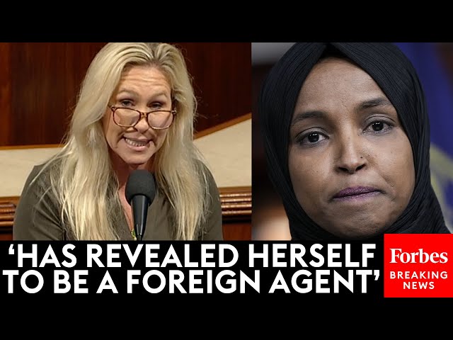 BREAKING NEWS: Marjorie Taylor Greene Introduces Censure Of Ilhan Omar Over 'Treasonous Statements'