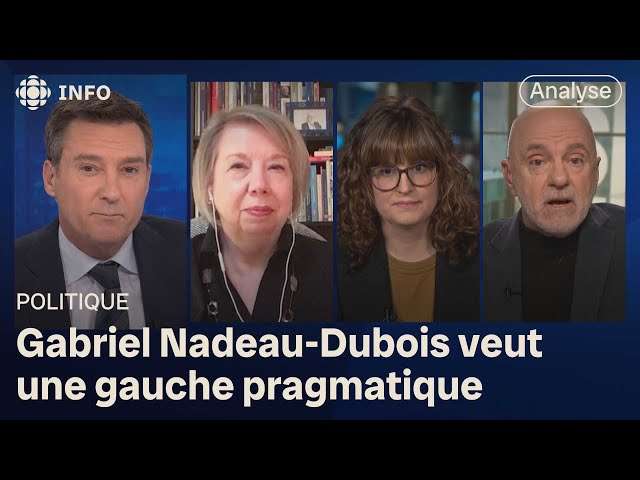 Panel politique : QS doit devenir « un parti de gouvernement », dit Gabriel Nadeau-Dubois
