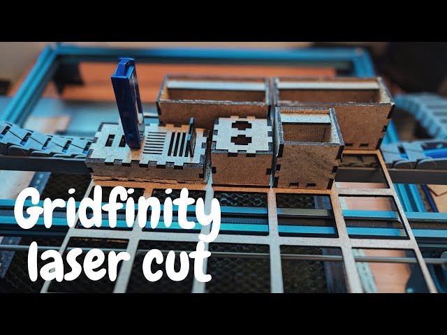 Gridfinity Lasercut ... creiamo tante scatoline diverse