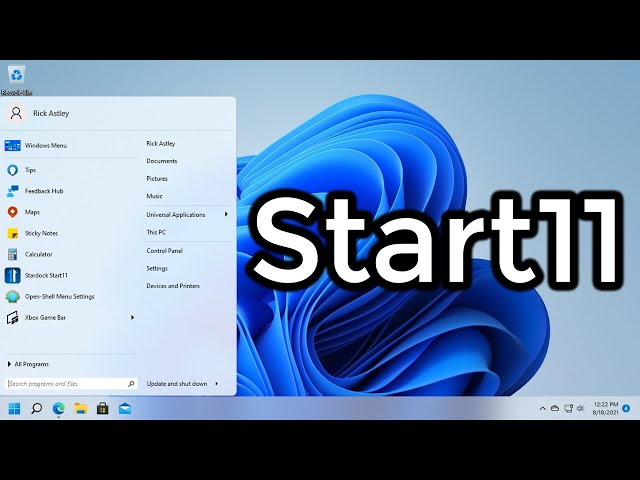 Start11 - Bringing Back The Old Start Menu to Windows 11! (Overview & Demo)