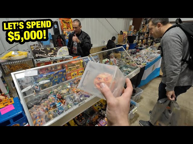 CAN I SPEND $5,000 AT A VINTAGE TOY SHOW?