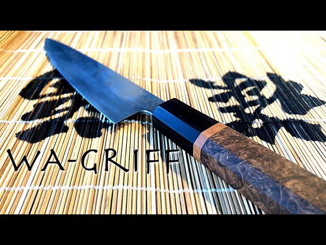 WA handle | traditional japanese knife handle, chef knife, WA handle, burn in, knife making