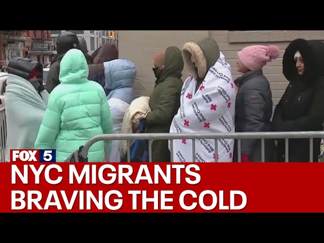 NYC migrants braving the cold