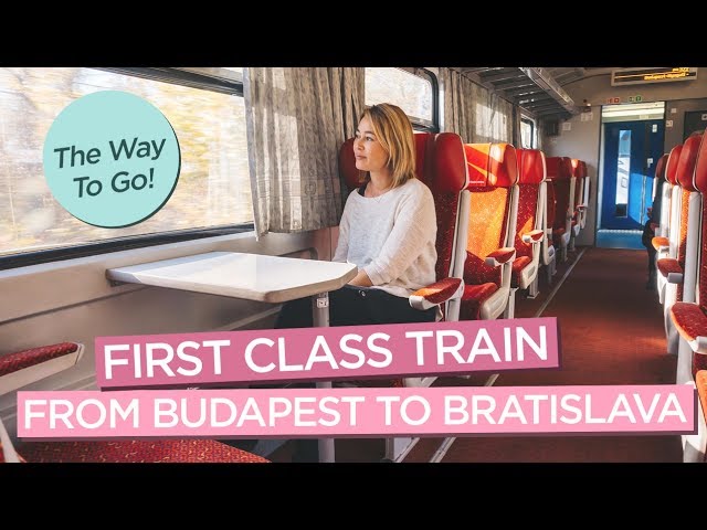 First Class Train Ride Experience from Budapest to Bratislava