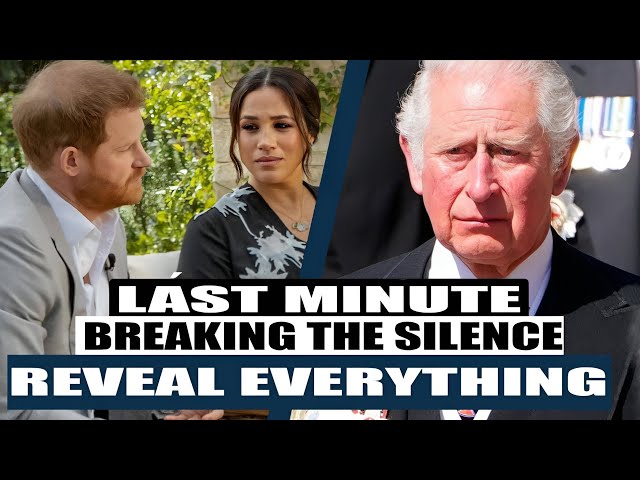 Meghan Markle and Prince Harry Break Their Silence and Tearfully Reveal King Charles' Request