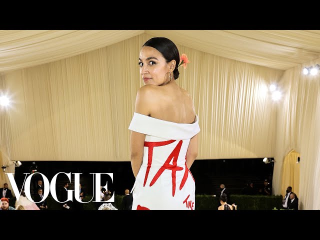 Congresswoman Alexandria Ocasio-Cortez Gets Ready for the Met Gala | Vogue