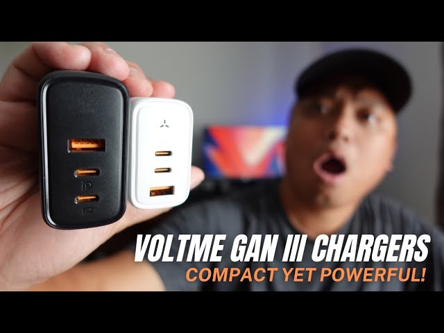 VOLTME 65W & VOLTME 100W (GaN III chargers): Compact yet powerful!