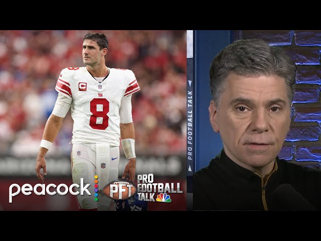 New York Giants have fallen 'out of love' with QB Daniel Jones | Pro Football Talk | NFL on NBC