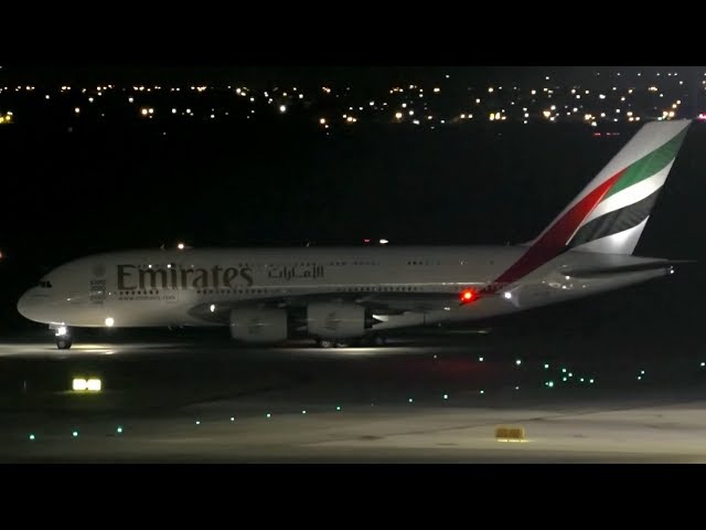 3 AWESOME Airbus A380 NIGHT Takeoffs | Qatar Emirates Etihad ● Melbourne Airport Plane Spotting
